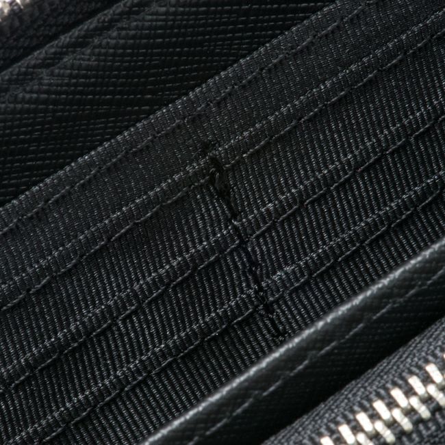 PATRICK COX ニューキングス ラウンドファスナー長財布 ブラック