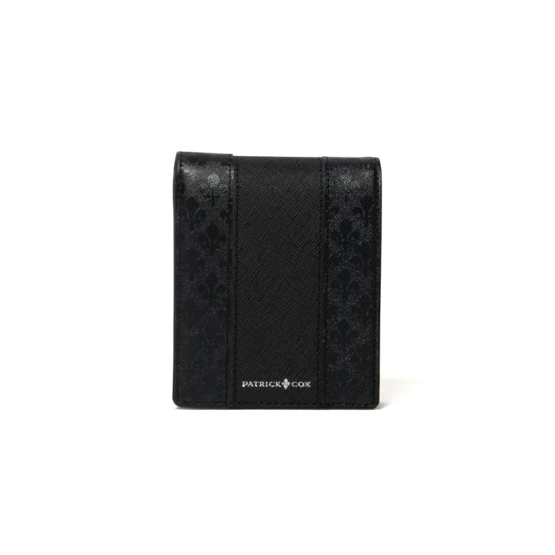 PATRICK COXニューキングス 小銭入れ付き折り財布 ブラック