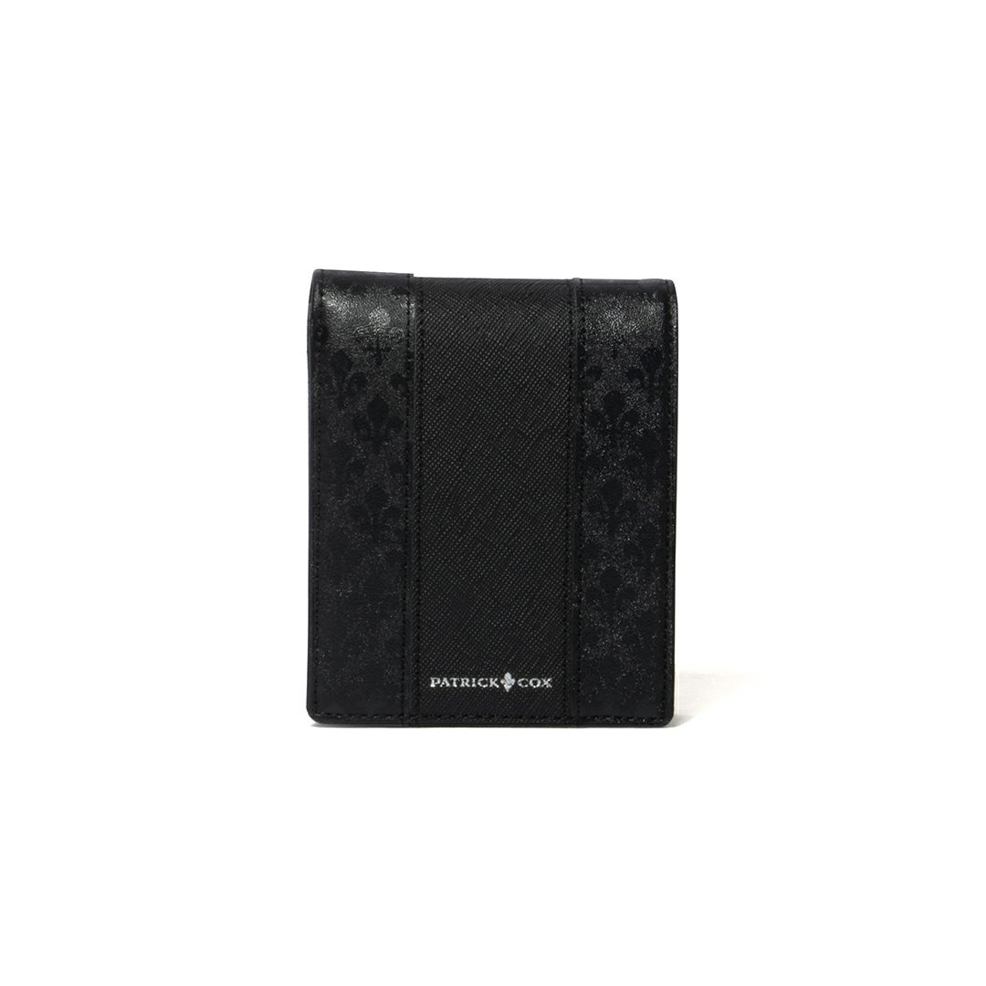 PATRICK COXニューキングス 小銭入れ付き折り財布 ブラック