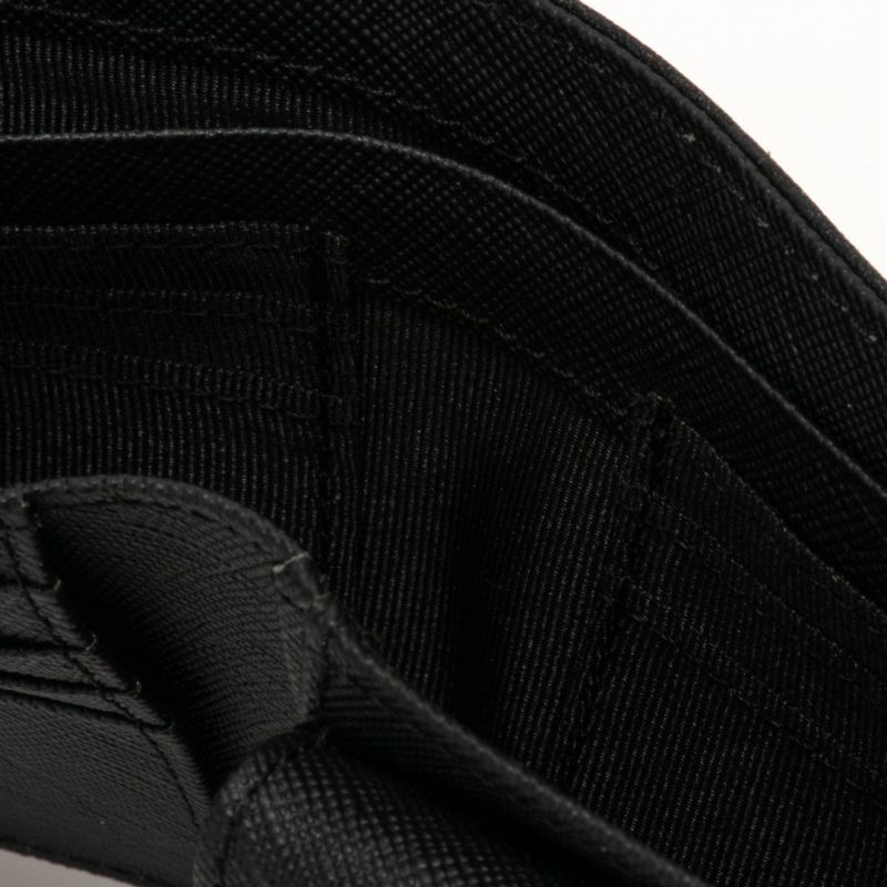 PATRICK COXニューキングス 小銭入れ付き折り財布 ブラック