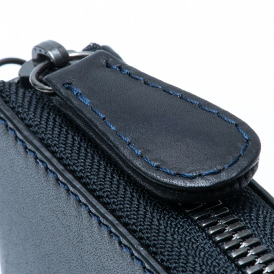 NOMADOI アラバマ ミドルラウンド折り財布 ブラック