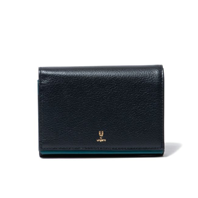 U by ungaro ソフィア L字ファスナー折り財布 ネイビー