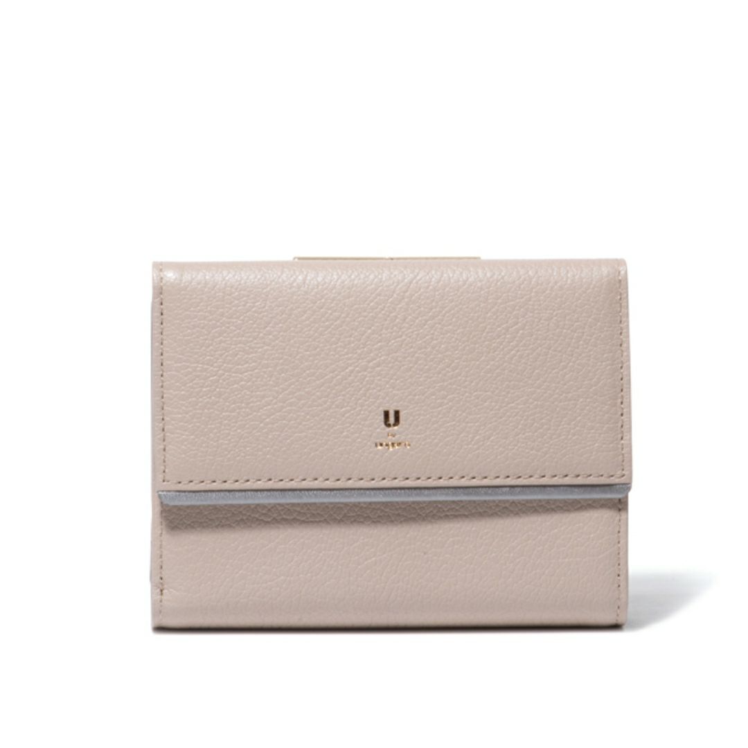  U by ungaro ソフィア 口金折り財布 アイボリー