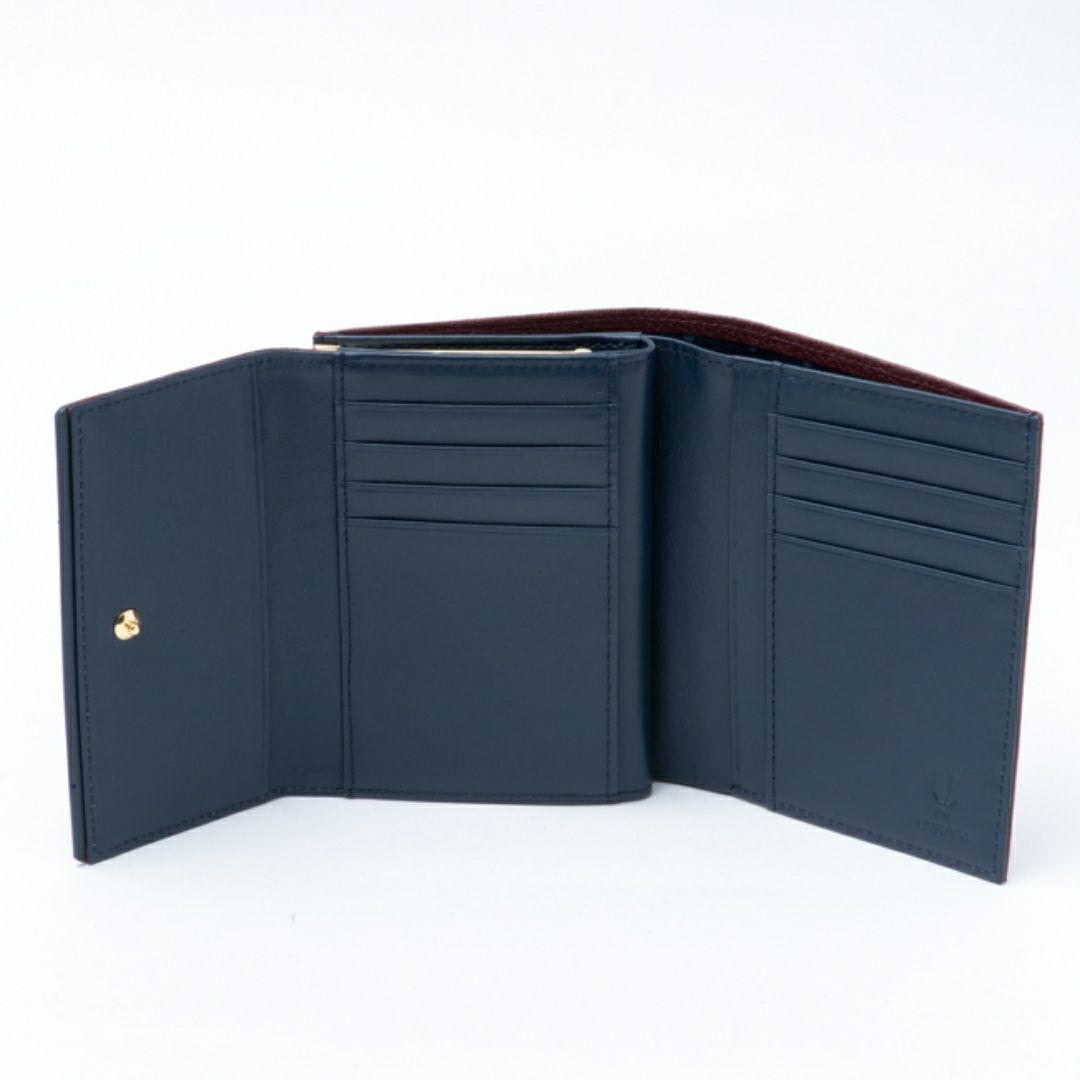  U by ungaro ソフィア 口金折り財布 ボルドー