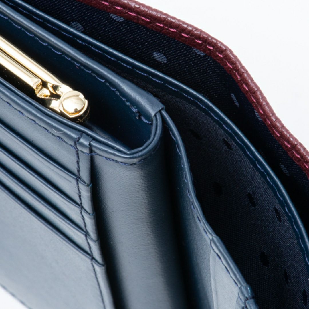  U by ungaro ソフィア 口金折り財布 ボルドー