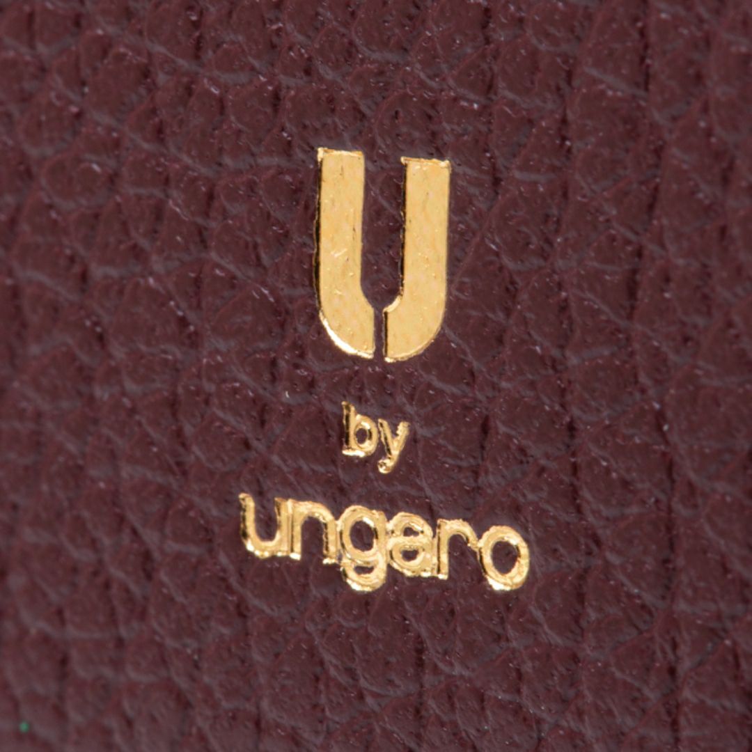  U by ungaro ソフィア 口金折り財布 ボルドー