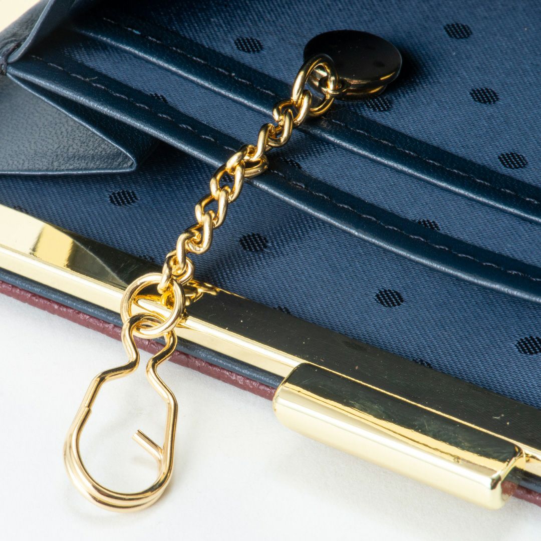  U by ungaro ソフィア 口金折り財布 ボルドー