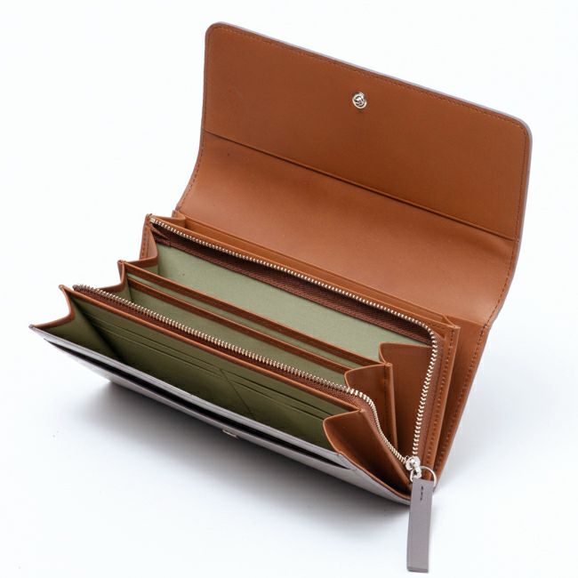 MARGARET HOWELL idea ベンジャミン 長財布 グレー