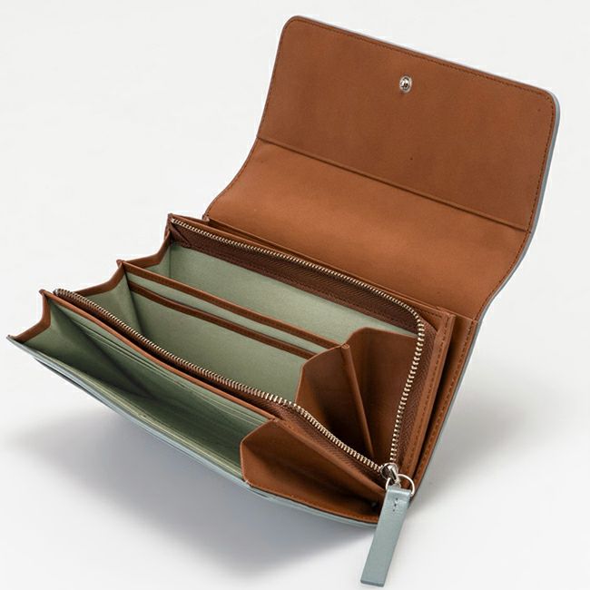 MARGARET HOWELL idea ベンジャミン 長財布 ブルー