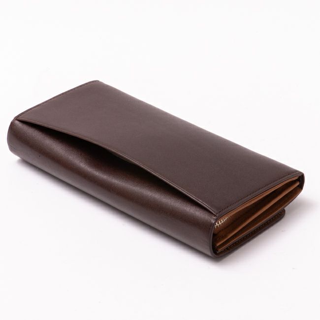MARGARET HOWELL idea ベンジャミン 長財布 ダークブラウン