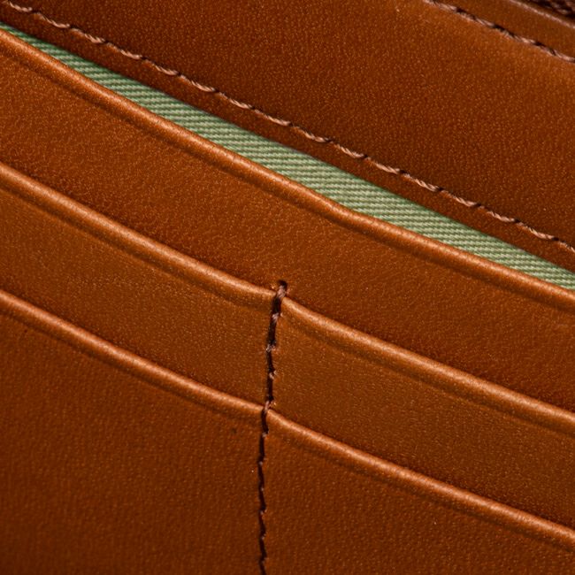 MARGARET HOWELL idea ベンジャミン ラウンドファスナー長財布 ブルー