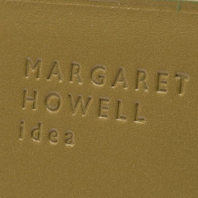 MARGARET HOWELL idea ベンジャミン ラウンドファスナー折り財布（A） オリーブ