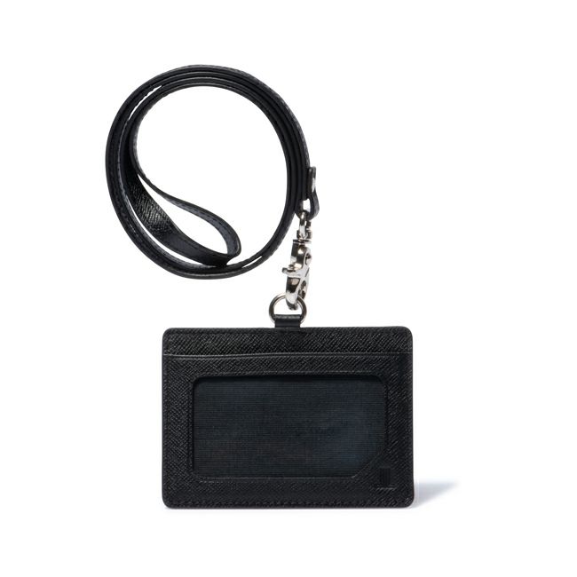 LANVIN COLLECTIONcouleur du vin IDカードホルダー ブラック