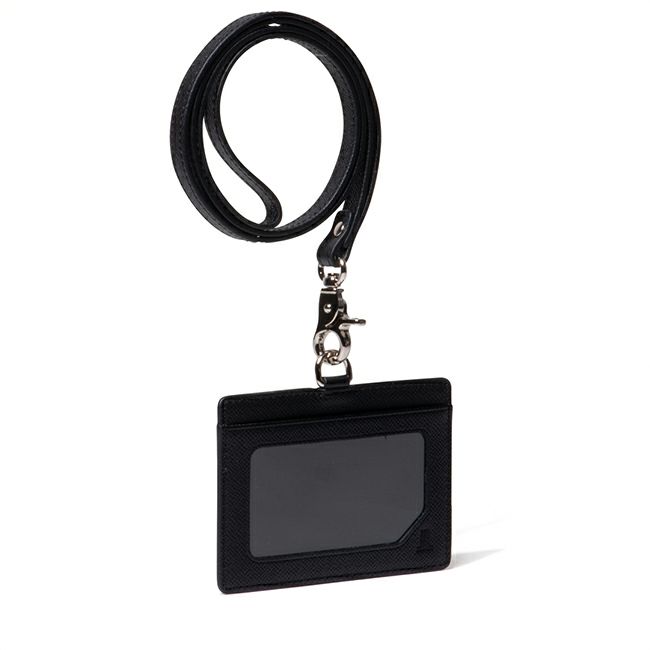 LANVIN COLLECTIONcouleur du vin IDカードホルダー ブラック