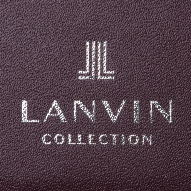 LANVIN COLLECTIONcouleur du vin IDカードホルダー ブラック