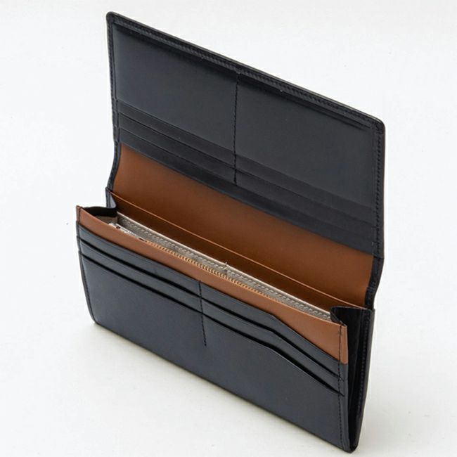 MARGARET HOWELL idea エージングエフェクト 長財布 商品｜THE BAGMANIA 