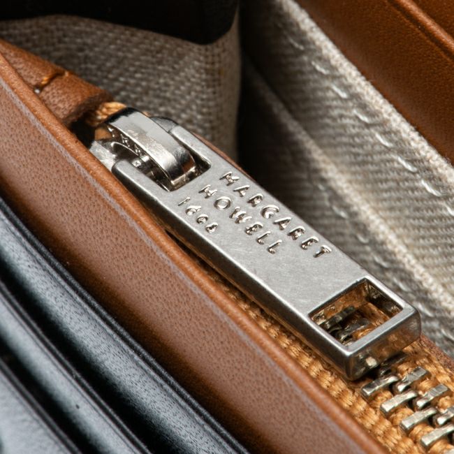 MARGARET HOWELL ideaエージングエフェクト 長財布 ブラック