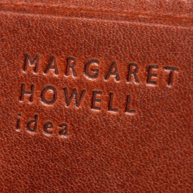 MARGARET HOWELL idea エージングエフェクト ラウンドファスナー長財布