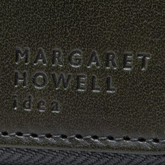 MARGARET HOWELL idea ナチュラルタンニング ラウンドファスナー折り財布