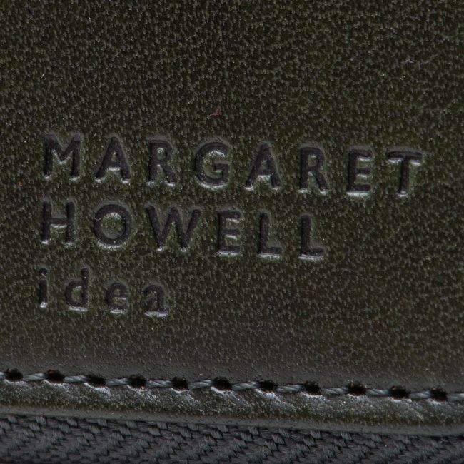 MARGARET HOWELL idea ナチュラルタンニング ラウンドファスナー折り財布