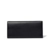 LANVIN COLLECTION DEER SKIN かぶせ型長財布 ブラック