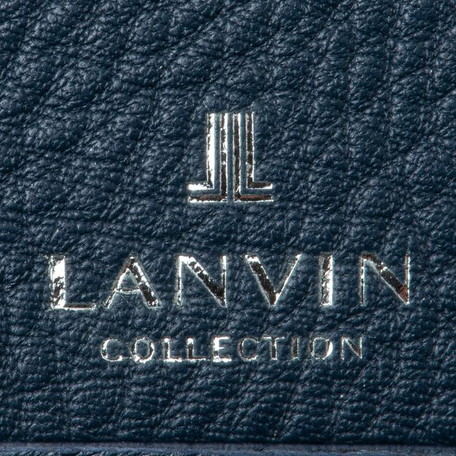 LANVIN COLLECTION DEER SKIN 二つ折り財布