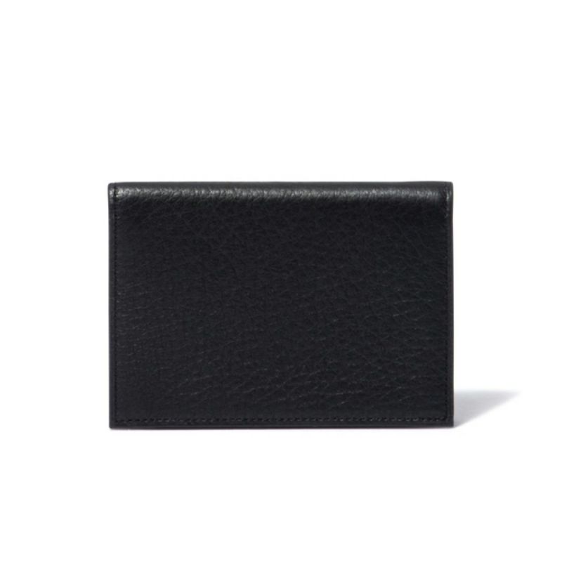 LANVIN COLLECTION DEER SKIN 名刺入れ ブラック