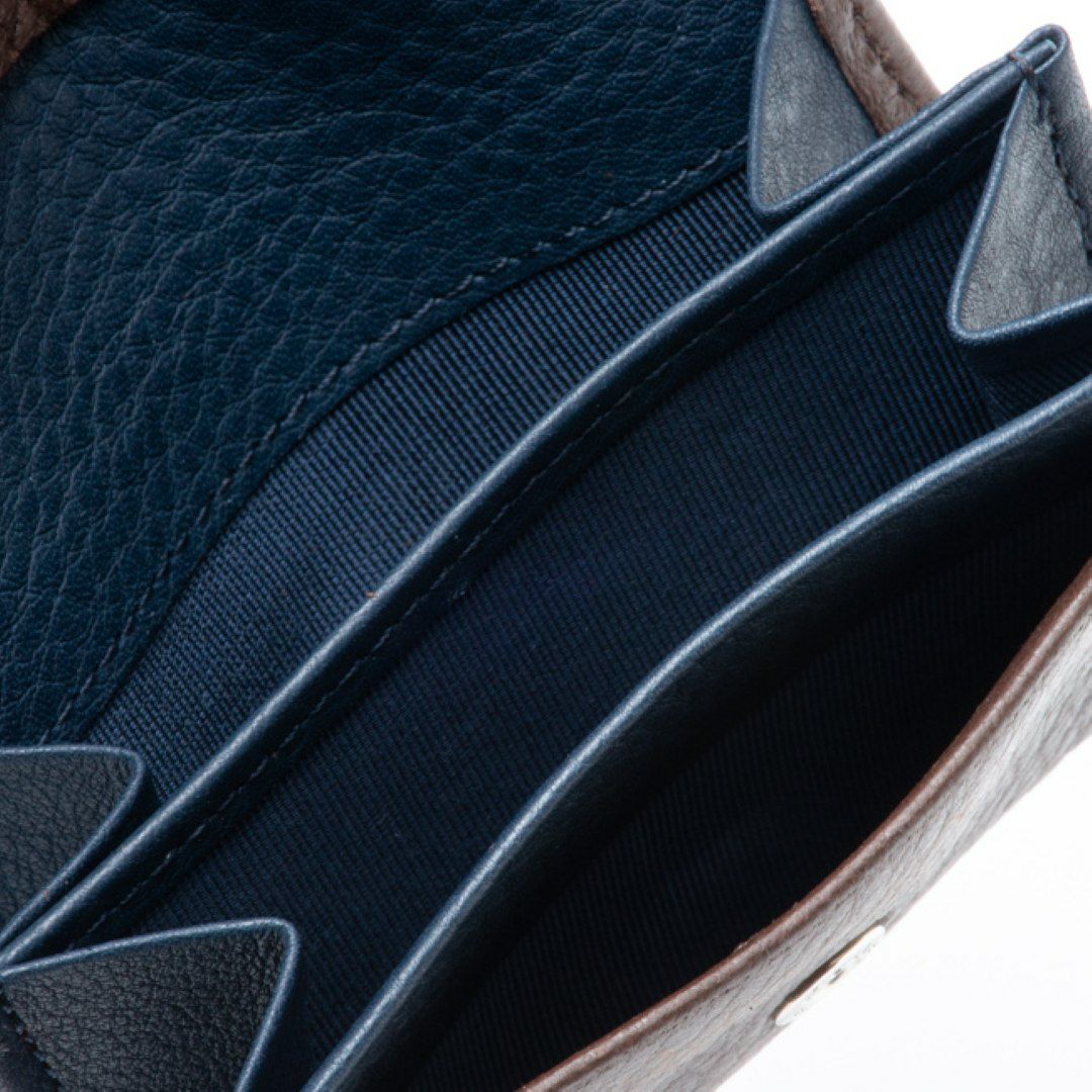 LANVIN COLLECTION DEER SKIN 小銭入れ チョコ