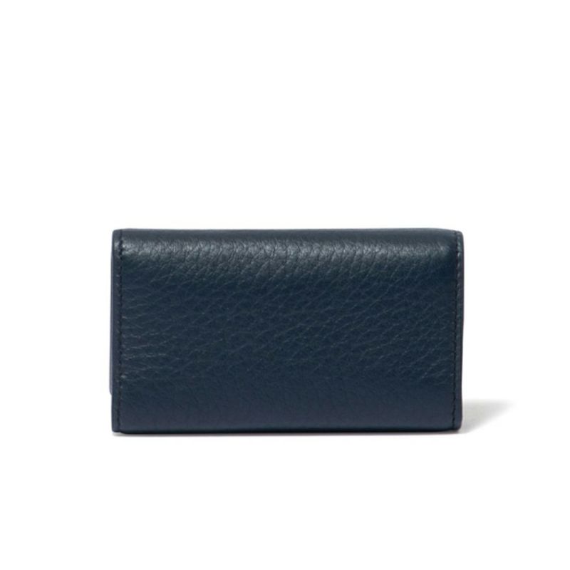 LANVIN COLLECTION DEER SKIN キーケース ネイビー