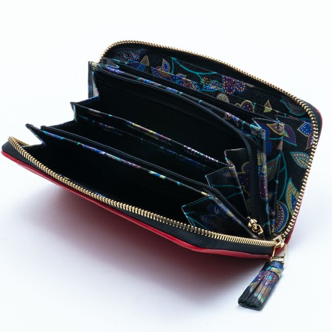 SHiME FLOWER ギャザリー 長財布