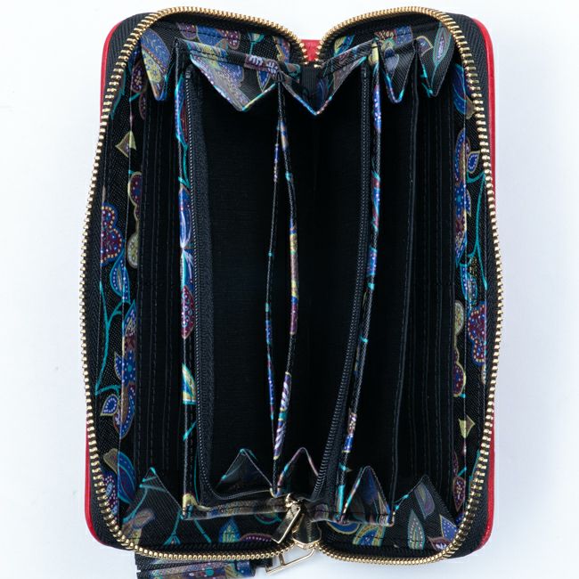 SHiME FLOWER ギャザリー 長財布