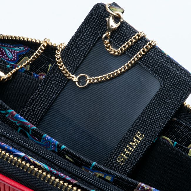 SHiME FLOWER ギャザリー 長財布