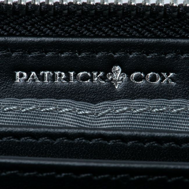 PATRICK COX プレイドキングス ラウンドファスナー長財布