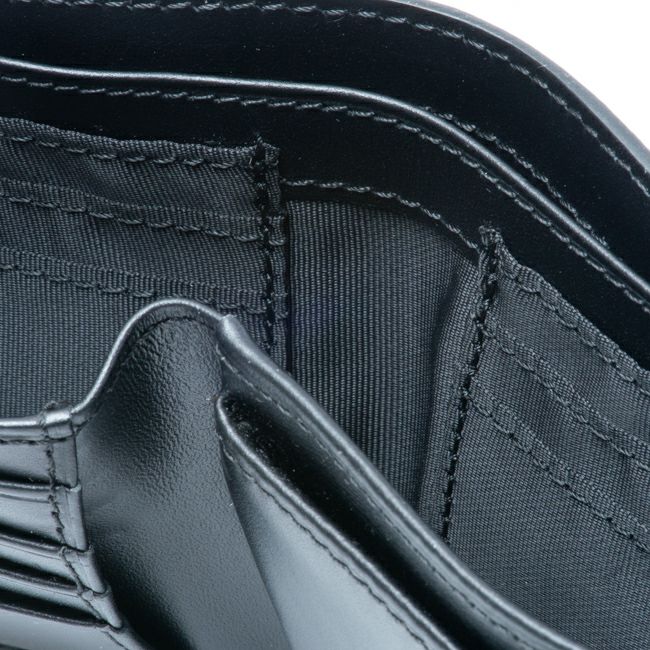 PATRICK COX プレイドキングス 小銭入付二つ折り財布 ブラック