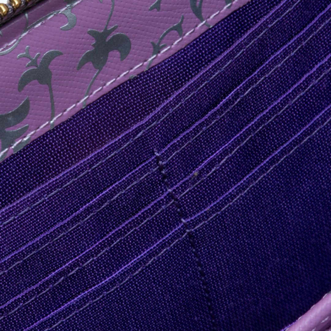 SHiME FLOWER カルタス ラウンドファスナー長財布