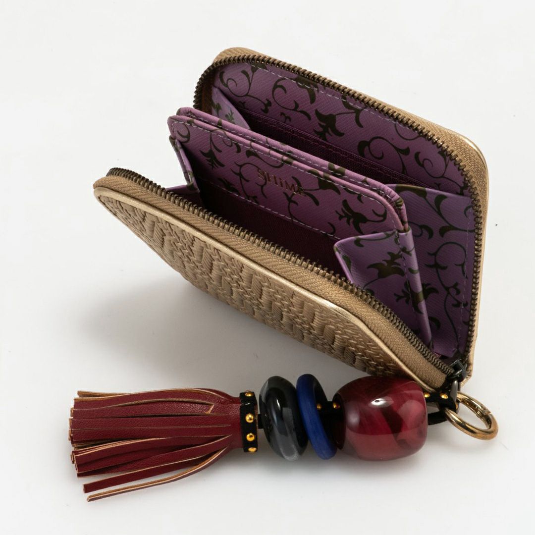 SHiME FLOWER カルタス マルチケース ゴールド