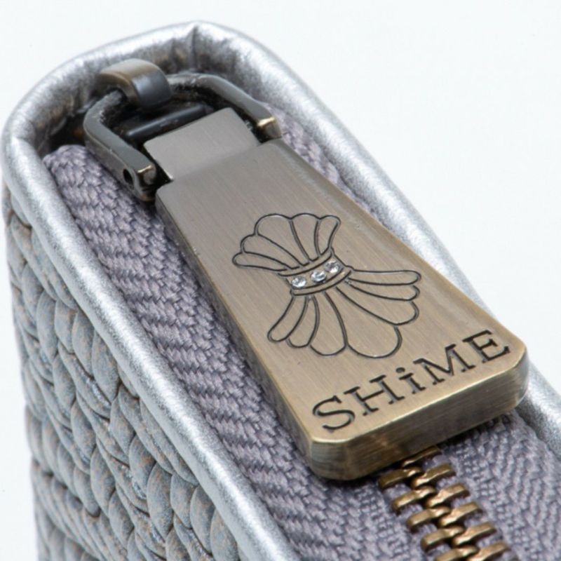 SHiME FLOWER カルタス マルチケース シルバー