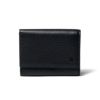 LANVIN COLLECTION DEER SKIN 小銭入れ付き三つ折り財布 ブラック