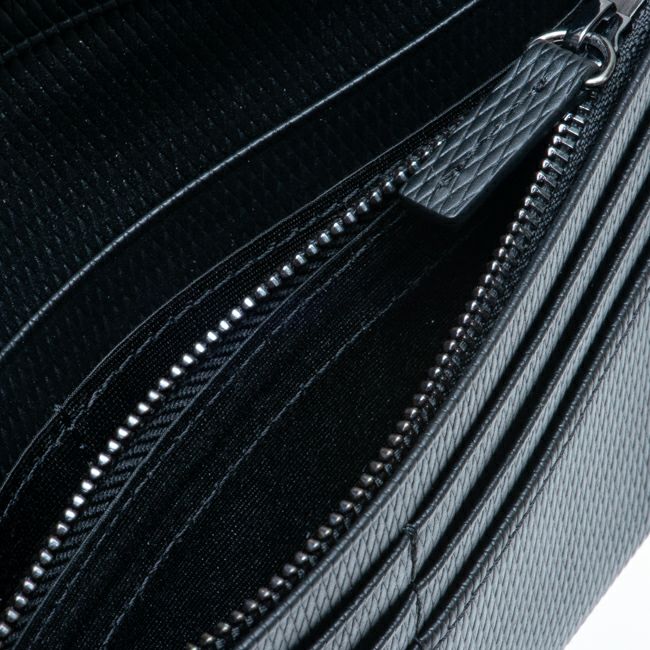LANVIN COLLECTION LEATHER COMBINATION かぶせ型長財布
