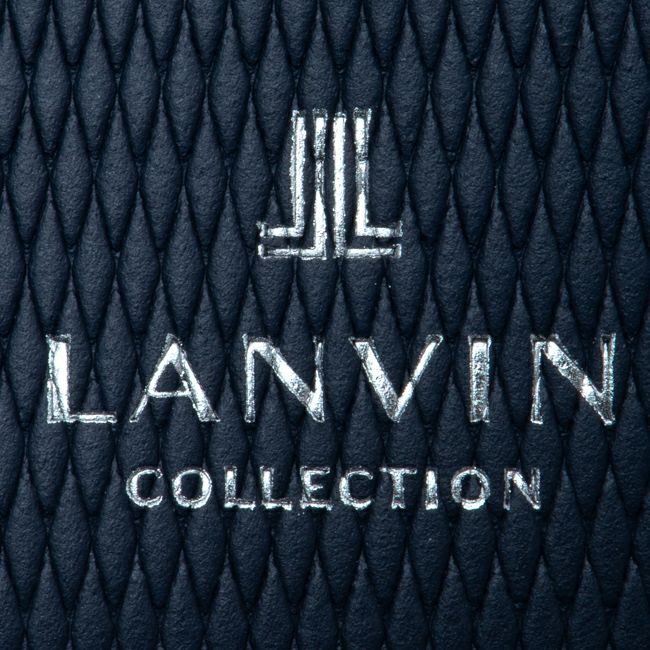 LANVIN COLLECTION LEATHER COMBINATION 小銭入れ付き二つ折り財布