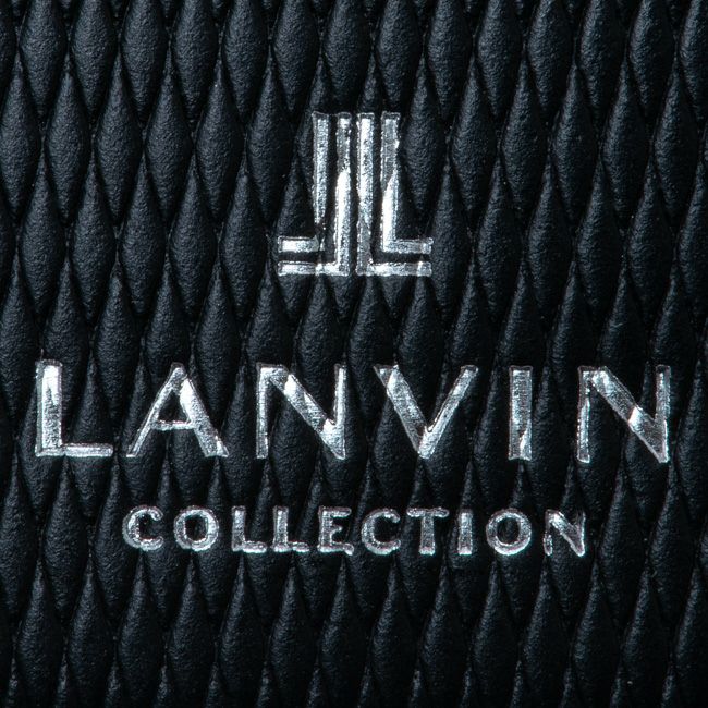 LANVIN COLLECTION LEATHER COMBINATION 名刺入れ ブラック