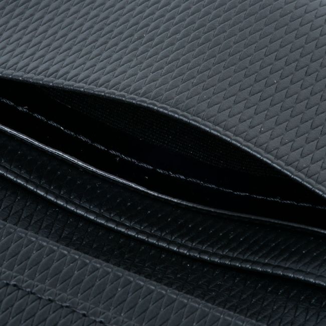 LANVIN COLLECTION LEATHER COMBINATION 名刺入れ ブラック