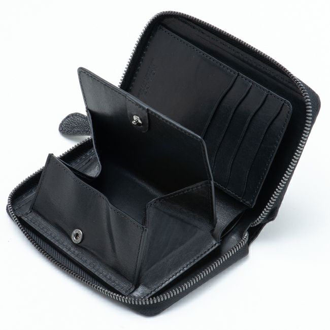 NOMADOI ガネーシャ ラウンドファスナー折り財布 商品｜THE BAGMANIA
