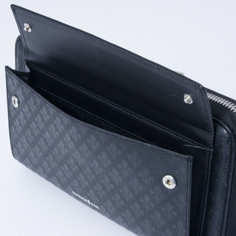 PATRICK COX KINGS CANVAS クラッチバッグ