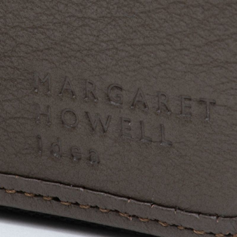 MARGARET HOWELL idea バウンドエッジ ラウンドファスナー折り財布