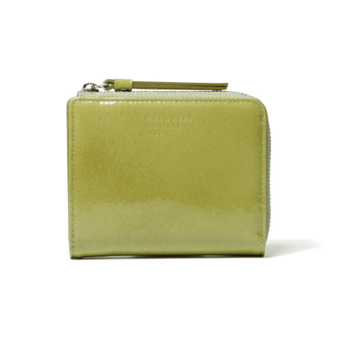 MARGARET HOWELL idea ホーサ L字ファスナー折り財布 オリーブ