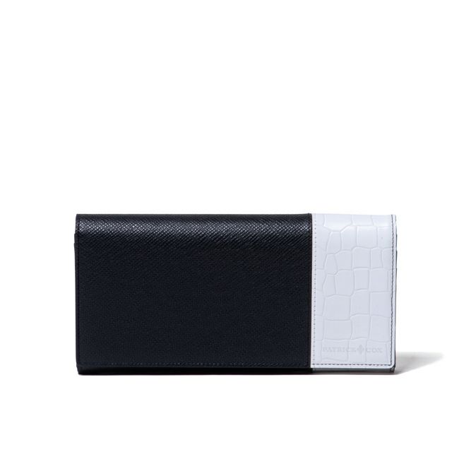 PATRICK COX エンボスレザーコンビネーション 長財布 商品｜THE