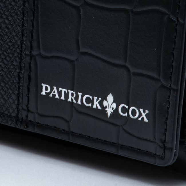 PATRICK COX エンボスレザーコンビネーション 長財布