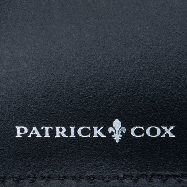 PATRICK COX エンボスレザーコンビネーション 小銭入れ付き折り財布