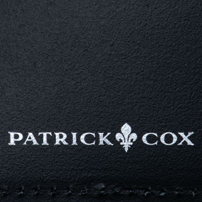 PATRICK COX エンボスレザーコンビネーション 小銭入れ付き折り財布(中)